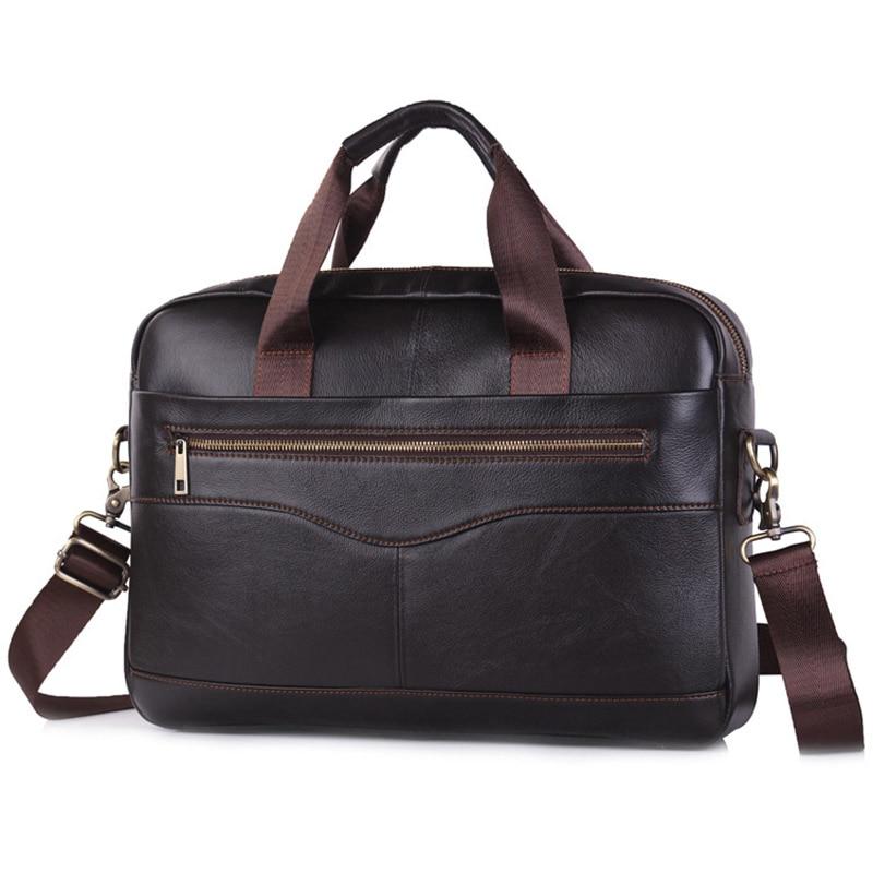 Faux Leather Laptop Bag ERIN The Store Bags Brown 