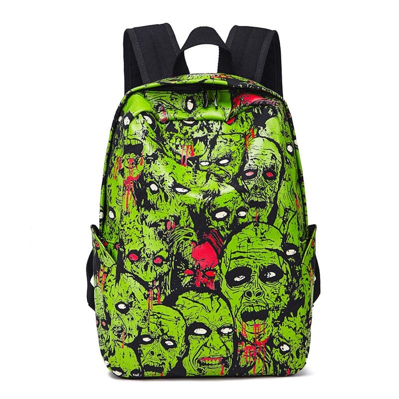 Horror Backpack Purse The Store Bags green 