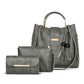 Tote Bag With Matching Wallet The Store Bags Gray 
