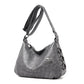 Lady Hobo PU Leather Handbag The Store Bags gray 