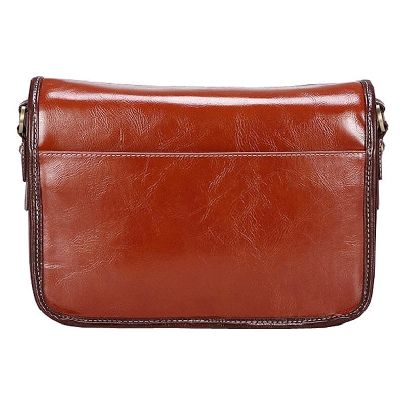 Unisex Leather Messenger Bag SHONA The Store Bags 
