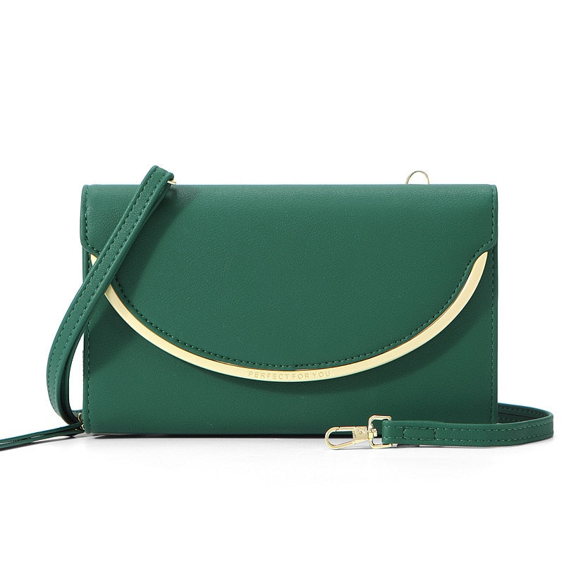 Blossom | Emerald green small hand bag