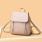 PU leather mini backpack with fringe decoration The Store Bags 