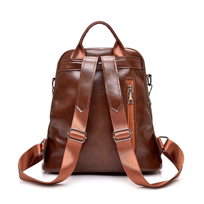 Leather Backpack Bag, Leather Backpack Purse, Laptop Backpack Bag, Brown Women  Leather Shoulder Bag, Soft Premium Distressed Leather - Etsy | Laptop backpack  women, Leather backpack purse, Women leather backpack