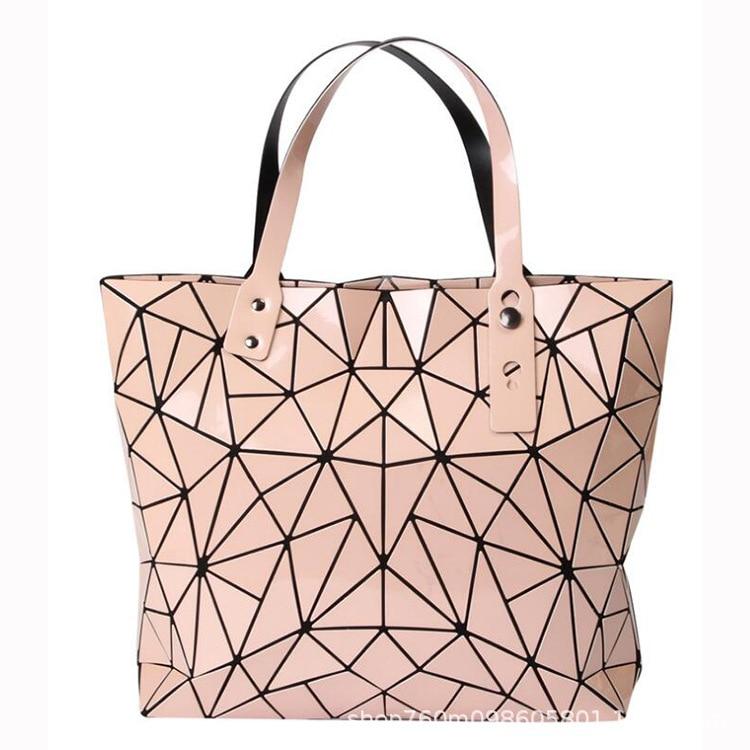 Geometric Shoulder Bag ERIN The Store Bags Pink 