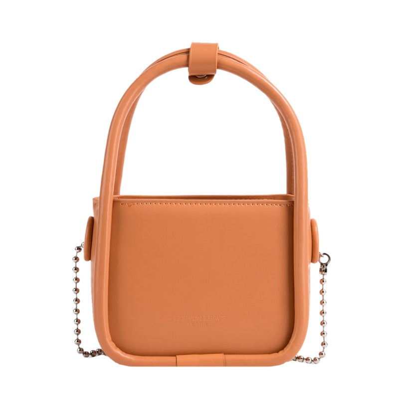 Small Purse With Chain Strap The Store Bags Orange 