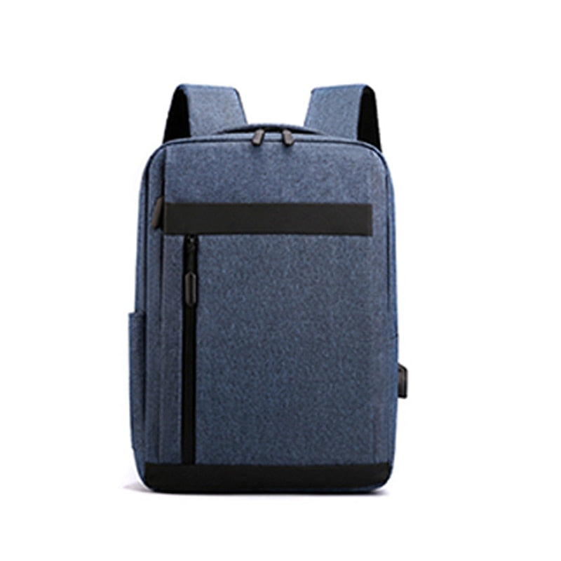 Rectangle Shaped Backpack The Store Bags Blue 
