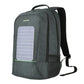 Solar Powered Backpack ERIN The Store Bags Dark Grey 