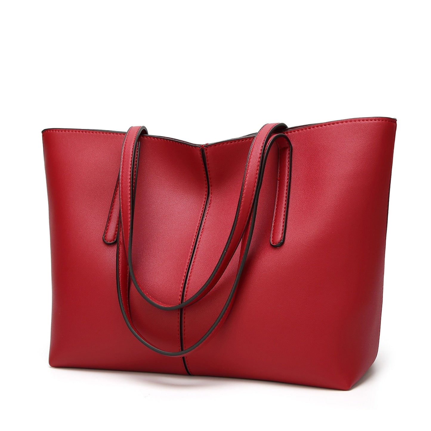 Rectangle Tote Bag The Store Bags Burgundy 