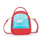 Clear Front Mini Backpack The Store Bags Red 