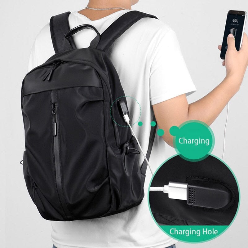 Lightweight Backpack With USB Charger The Store Bags 