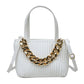 Bucket Bag With Gold Chain The Store Bags White 