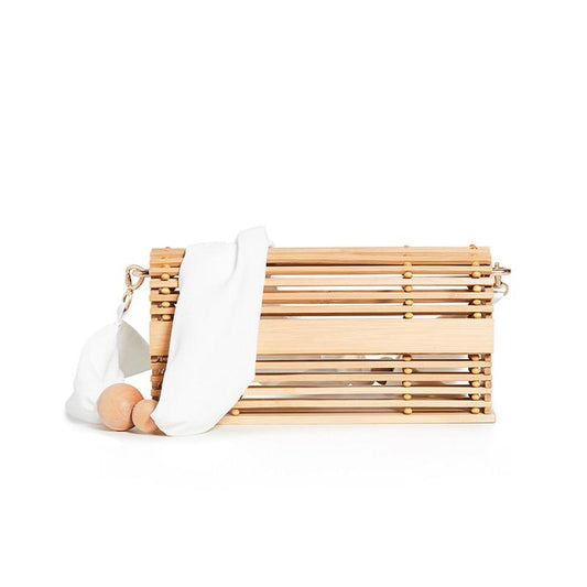 Bamboo Shoulder Bag FUFFY The Store Bags Natural color 
