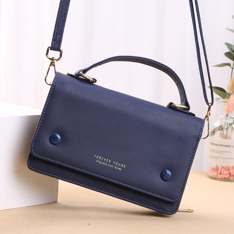Small Crossbody Purse With Built in Wallet The Store Bags Blue 