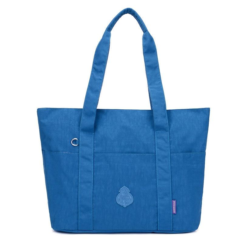 Large Waterproof Tote Bag The Store Bags Sea blue 