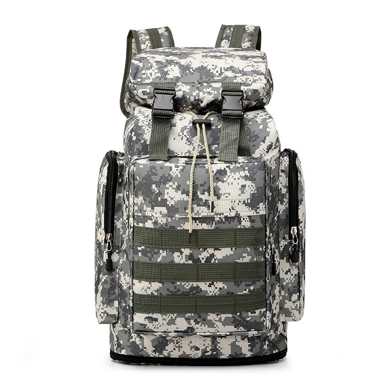 Large Lightweight Travel Backpack BRAUE The Store Bags Camou Gray 
