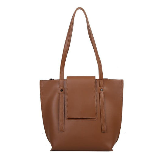 Leather Work Tote Shoulder Bag The Store Bags Brown 