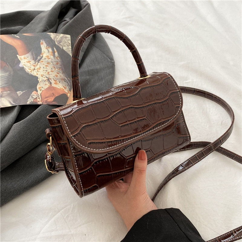 Mini Leather Crossbody Purse The Store Bags Brown 