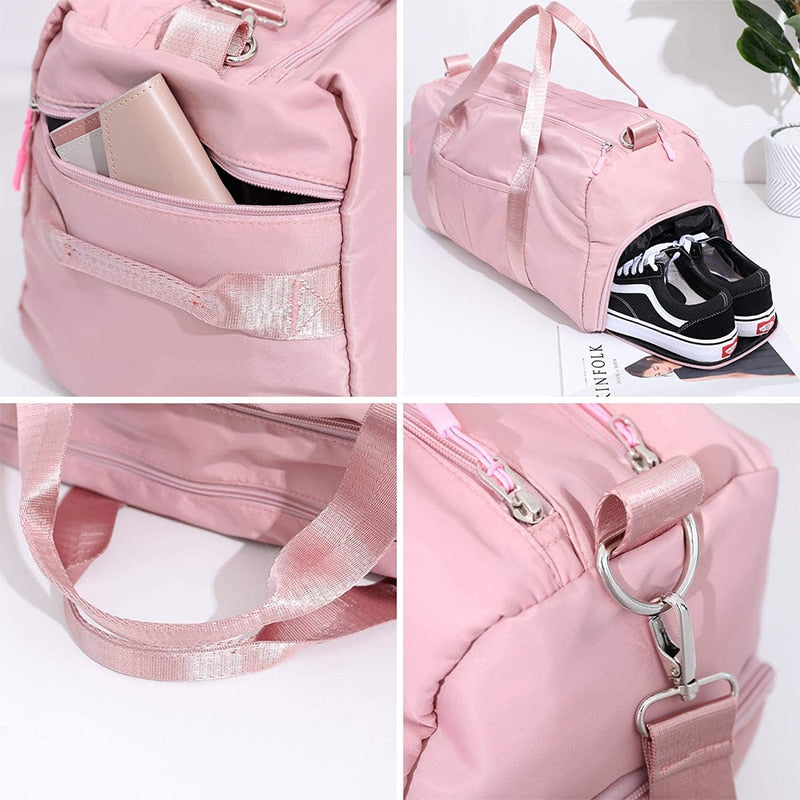 Pretty Gym Bag (Fuchsia Pink) – Fitness Fashioness