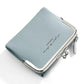 Women's Wallet With Clasp Closure ERIN The Store Bags Blue 
