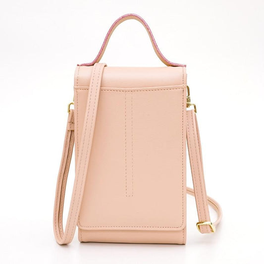 Small Leather Crossbody Bag For Phone The Store Bags Pink 