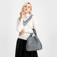 Women's silver geometric shape bag The Store Bags 