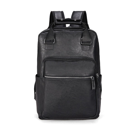 Faux Leather Backpack Men's ERIN The Store Bags Black 