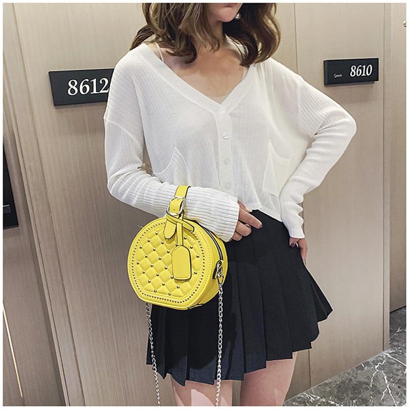 Yellow Round Crossbody Bag ERIN The Store Bags 