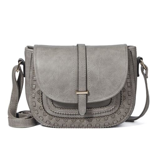 Bohemian Leather Purse The Store Bags grey 