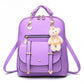 Women's Leather Purse Backpack The Store Bags light purple 