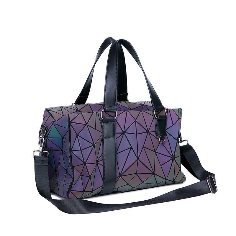 Holographic Geometric Bag Large The Store Bags 