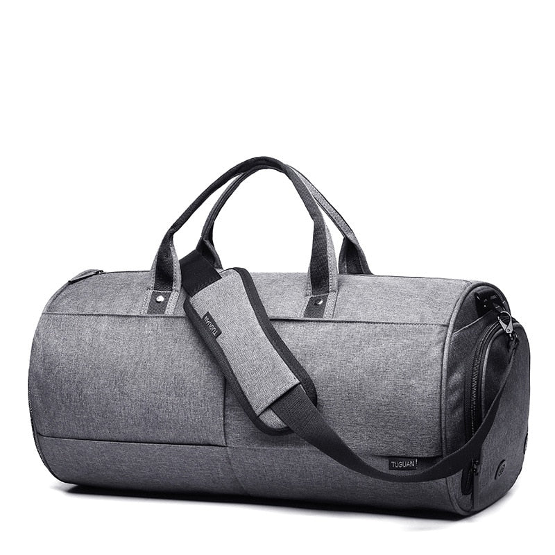 Men's Gym Bag With Shoe Compartment The Store Bags Gray 