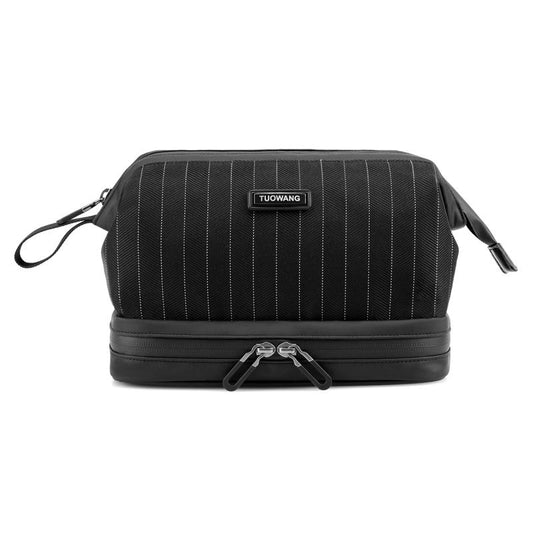 Men's Striped Toiletry Bag The Store Bags Black 