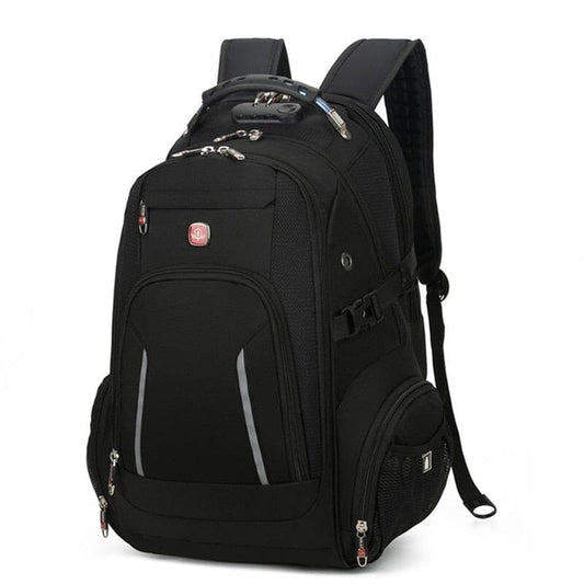Backpack With Locking Compartment The Store Bags Black 