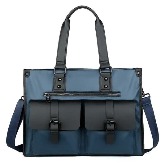 Small Nylon Messenger Bag ERIN The Store Bags Blue 