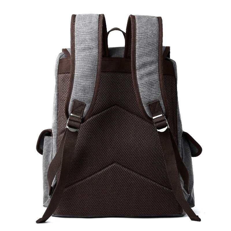 Gray Canvas Backpack ERIN The Store Bags 