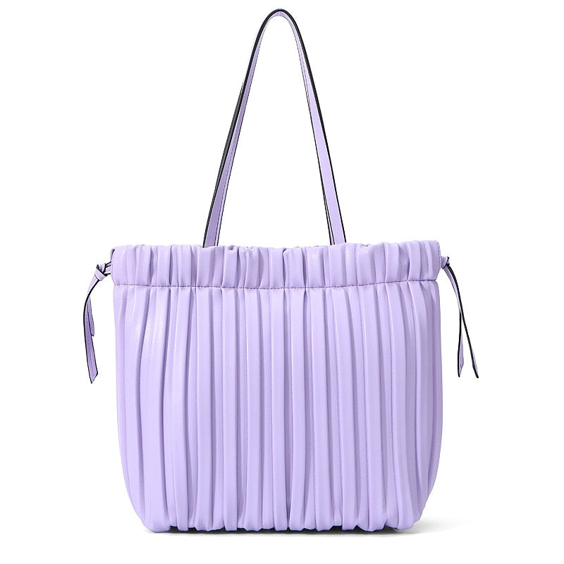 Black Leather Weave Bag The Store Bags Purple 