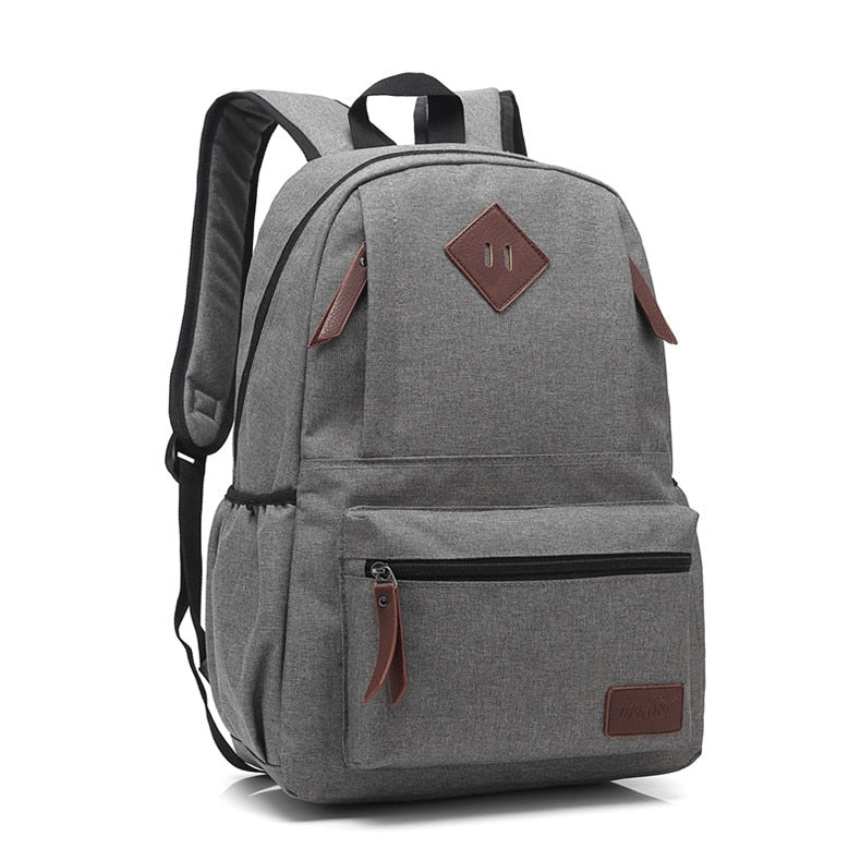 Large Capacity Multi Pocket Waterproof Backpack The Store Bags Light Gray 