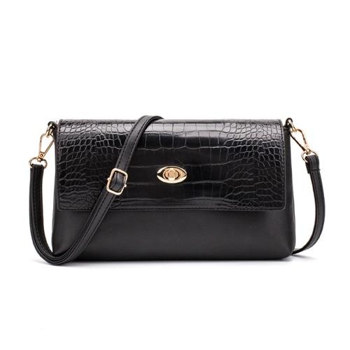 Leather Turn Lock Crossbody Purse The Store Bags 
