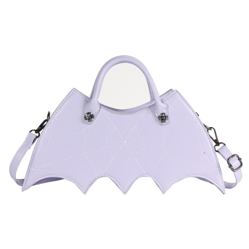 Heart Shaped Spider Web Purse The Store Bags Purple 