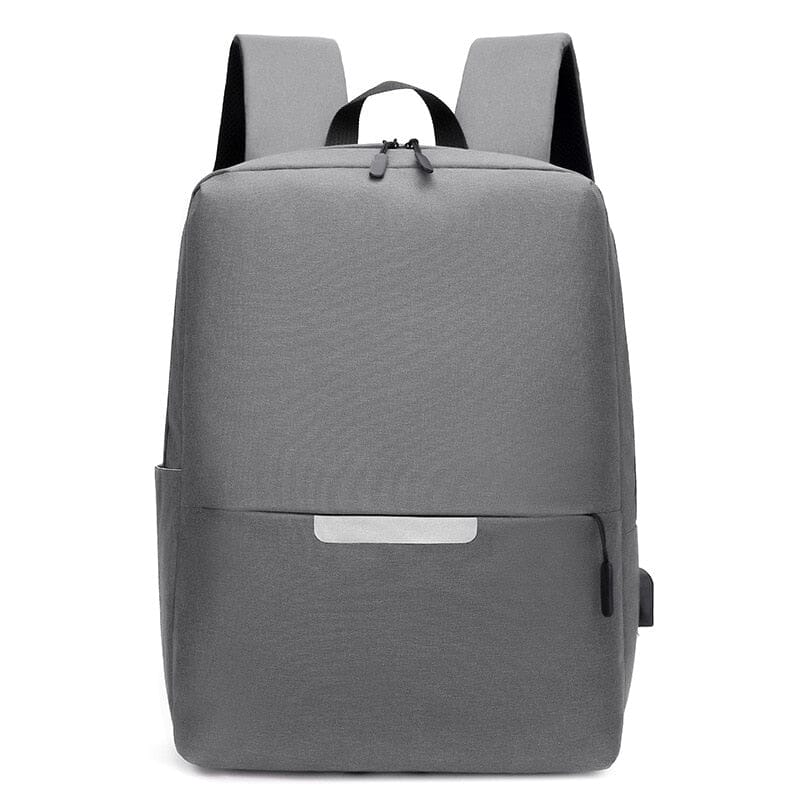 Waterproof USB Backpack The Store Bags Gray 