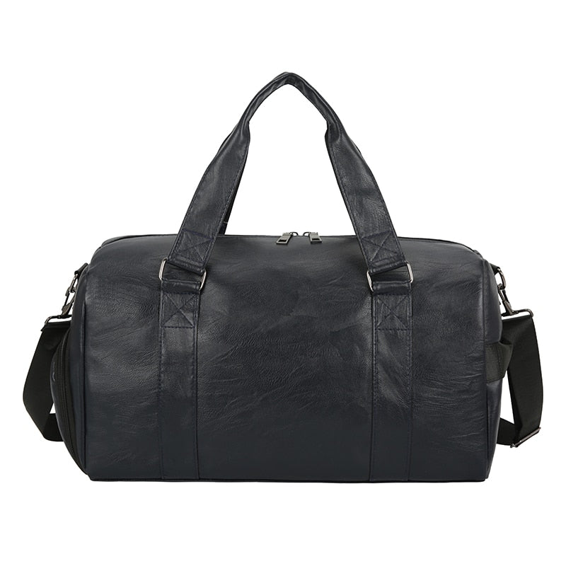 Leather Gym Bag With Shoe Compartment The Store Bags Black Big 