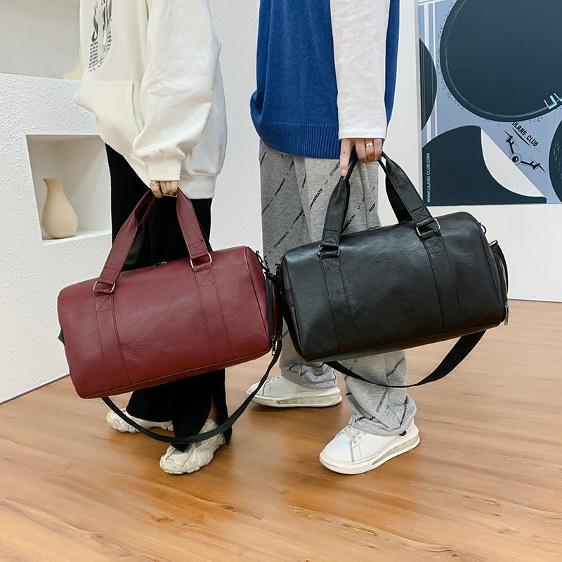 Leather Gym Bag With Shoe Compartment The Store Bags 