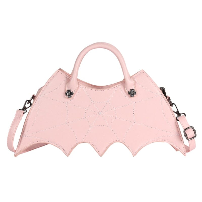 Heart Shaped Spider Web Purse The Store Bags Pink 