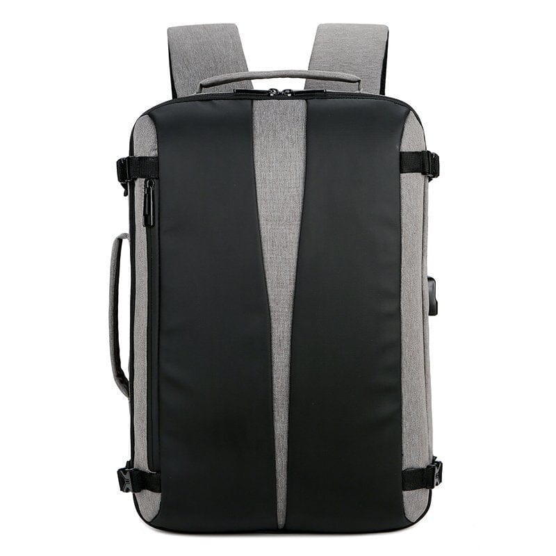 Business Backpack 17 inch Laptop USB The Store Bags Gray 