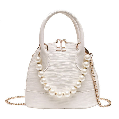 White Leather Shoulder Bag The Store Bags White 