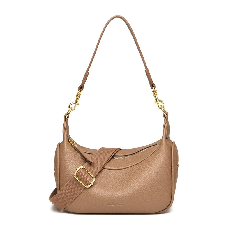 Faux Leather Crossbody Bag With Curb Chain Shoulder Strap The Store Bags Camel 