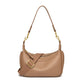 Faux Leather Crossbody Bag With Curb Chain Shoulder Strap The Store Bags Camel 