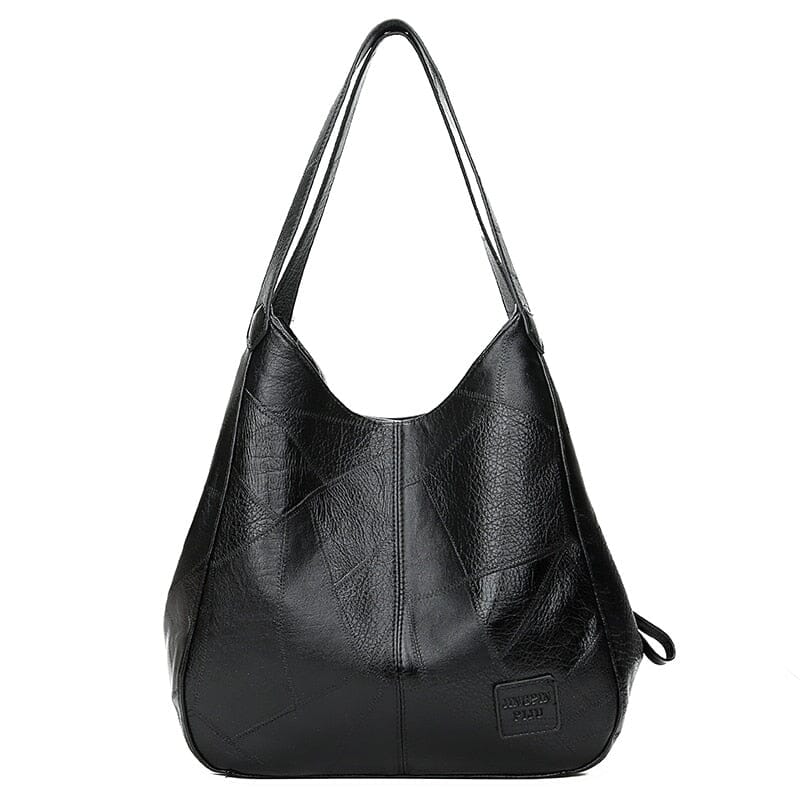 Distressed Leather Tote Bag The Store Bags Black 