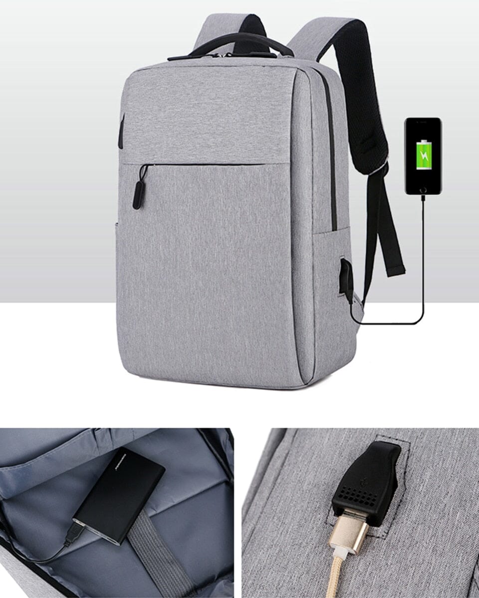 Professional Slim Laptop Backpack With USB Port The Store Bags 
